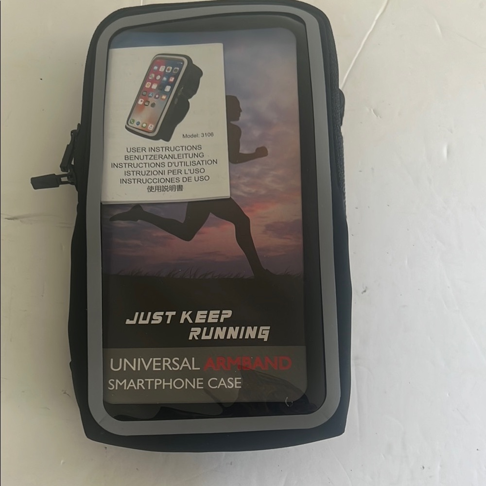 Universal‎ Armband Smartphone Case - Black